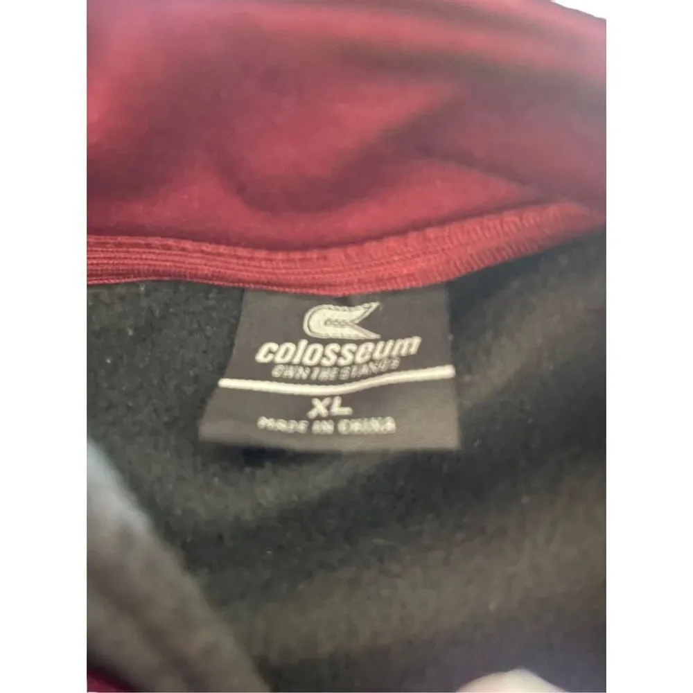 Colosseum Men's Gray Arizona State Sun Devils Anchor Full Zip Jacket Size XL